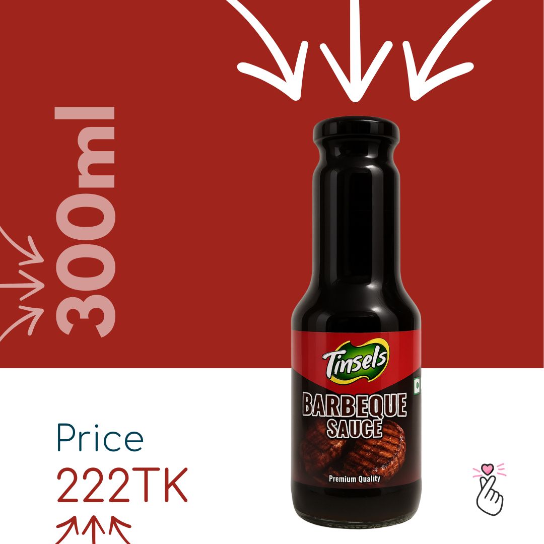 Tinsels BBQ Sauce 300ml [Expiry: May2027]
