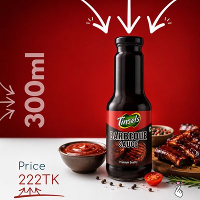 Tinsels BBQ Sauce 300ml [Expiry: May2027]