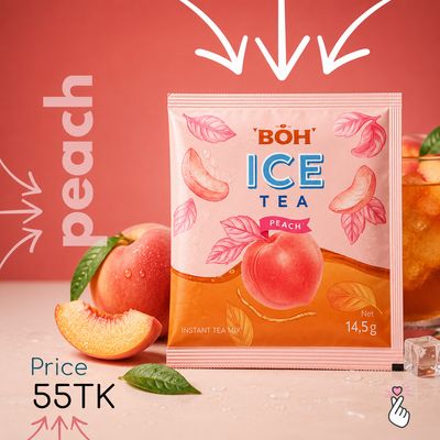 <Dk75> BOH Sachets - Iced Tea - Peach