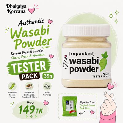 [tester] Repacked Wasabi Powder 39g