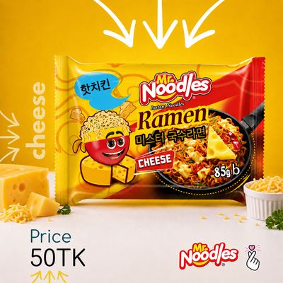 Mr. Noodles Ramen 85g - Cheese