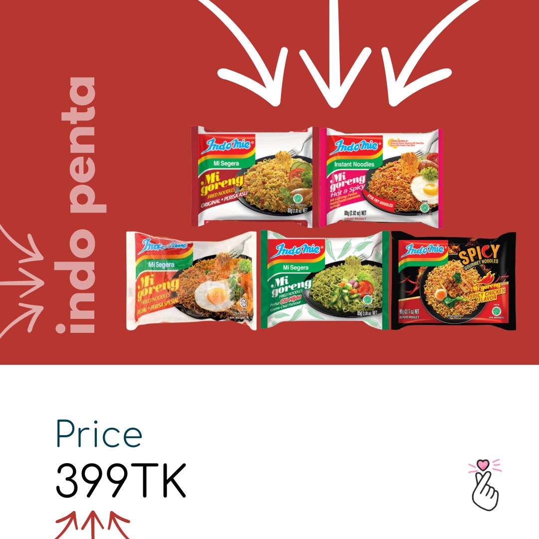 Indomie Penta Offer - 5 packs