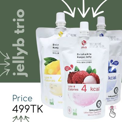 Jelly B Trio (Mango + Lychee + Blueberry)