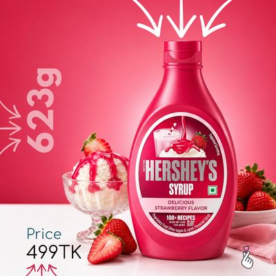 Hershey's Syrup 623g (India) - Strawberry