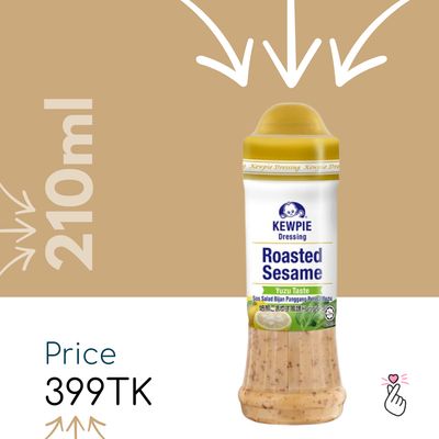 Kewpie Salad Dressing 210ml – Roasted Sesame Yuzu (Expiry: 04/12/2026)