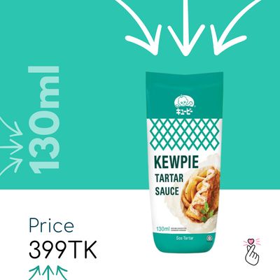 Kewpie Sandwich Spread 130ml – Tartar Sauce (Expiry: 21/09/2026)