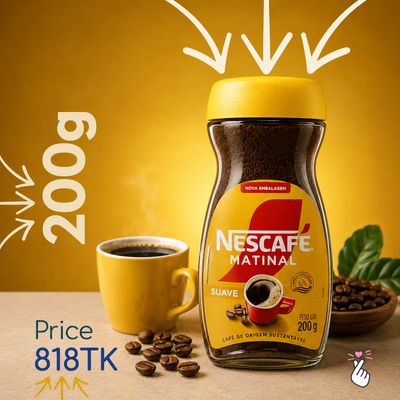 Nescafe 200g – Matinal Sauve (Expiry: 01/02/27)
