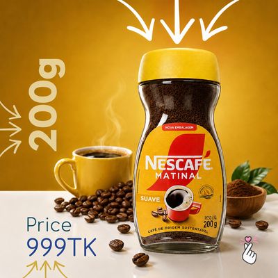 Nescafe 200g – Matinal Sauve (Expiry: 01/02/27) Nescafe 200g – Matinal Sauve (Expiry: 01/02/27)