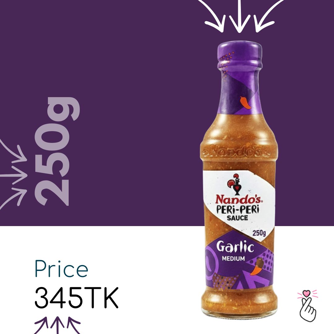 Nando’s Peri Peri Sauce 250g  - ExpiryMay2027 - GARLIC