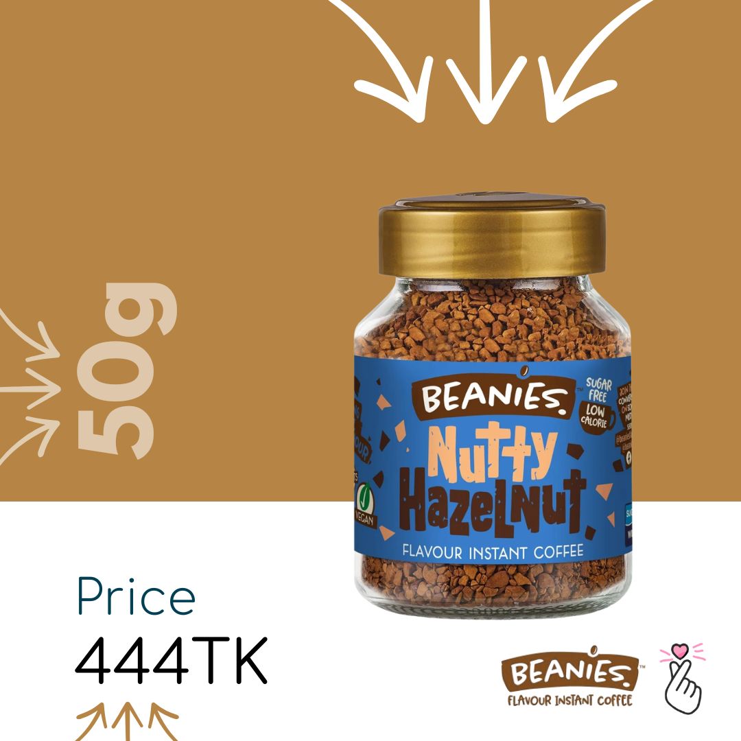 <B43> Beanies 50g - Nutty Hazelnut