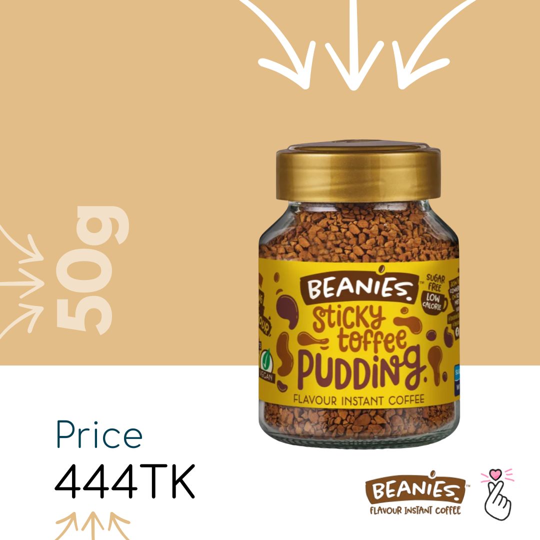 <B21> Beanies 50g - Sticky Toffee Pudding
