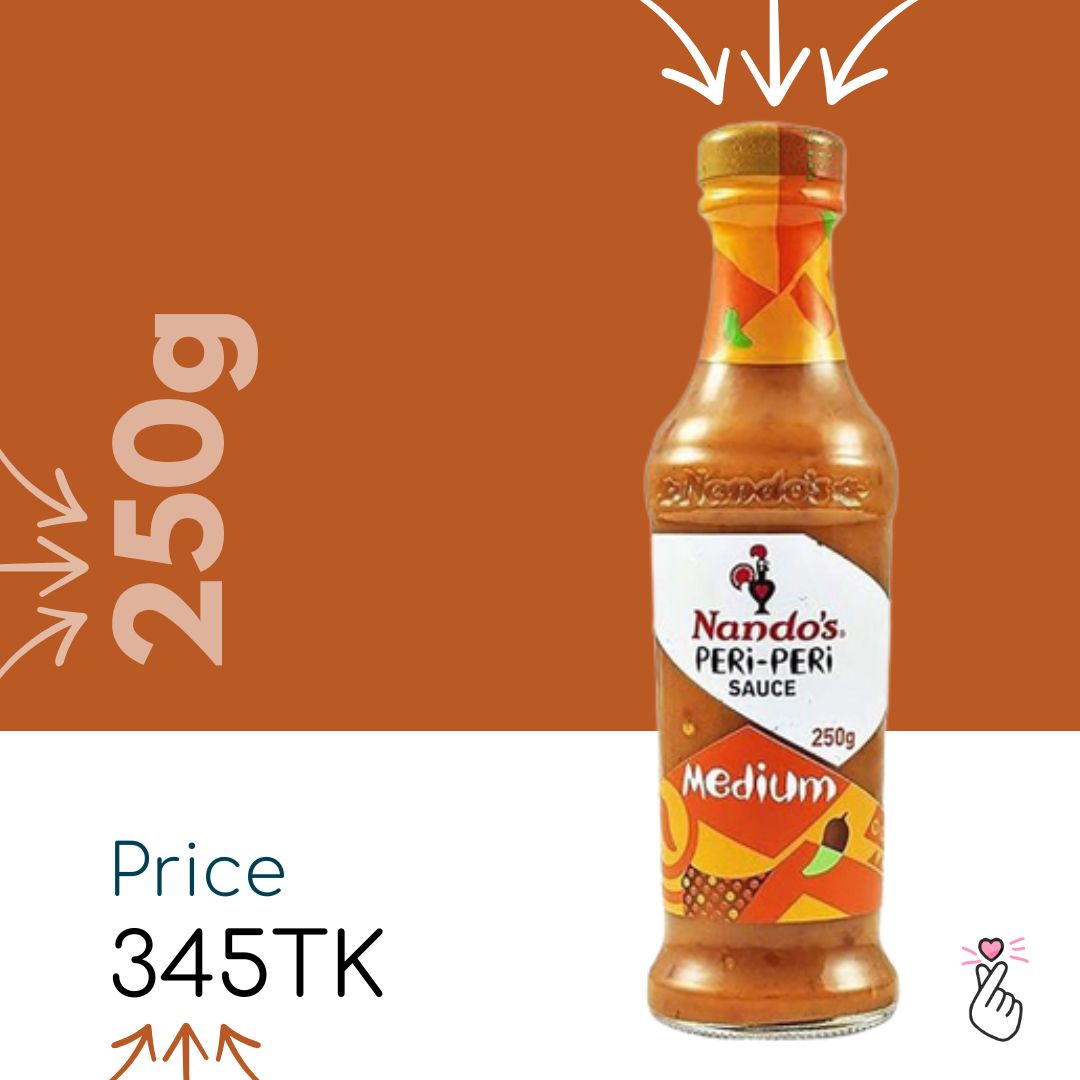 Nando’s Peri Peri Sauce 250g - ExpiryAug2026 - MEDIUM