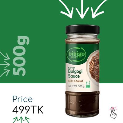 Bibigo Korean Bulgogi Sauce 500g - Mild &amp; Sweet