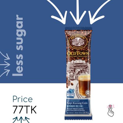 OldTown Sachets - Kopi Less Sugar