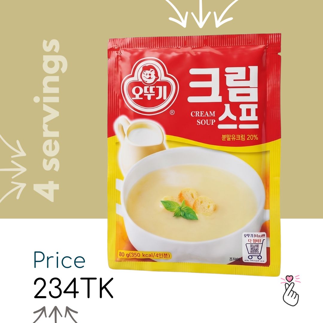 Ottogi Cream Soup - 4 servings