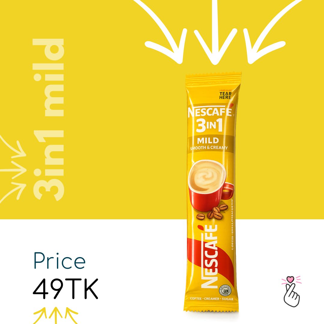<Dk04> Nescafe Malaysia 3in1 Sachets - MILD