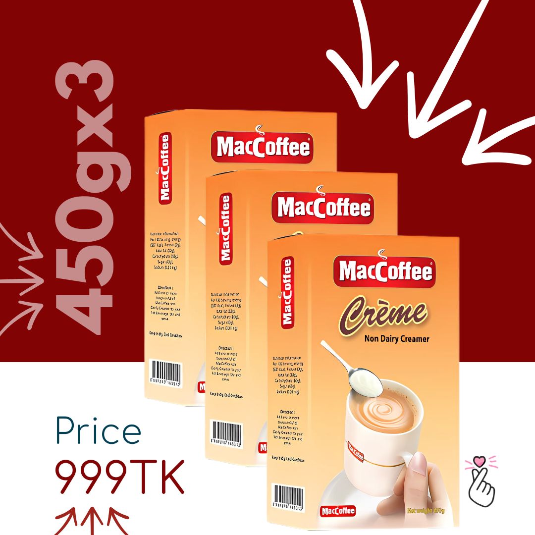 MacCoffee Creme X 3 (Trio Package: 450gx3)