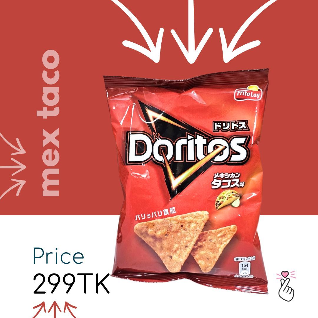 Doritos Japan 60g - Mexican TACO (Expiry: 26/06/26)