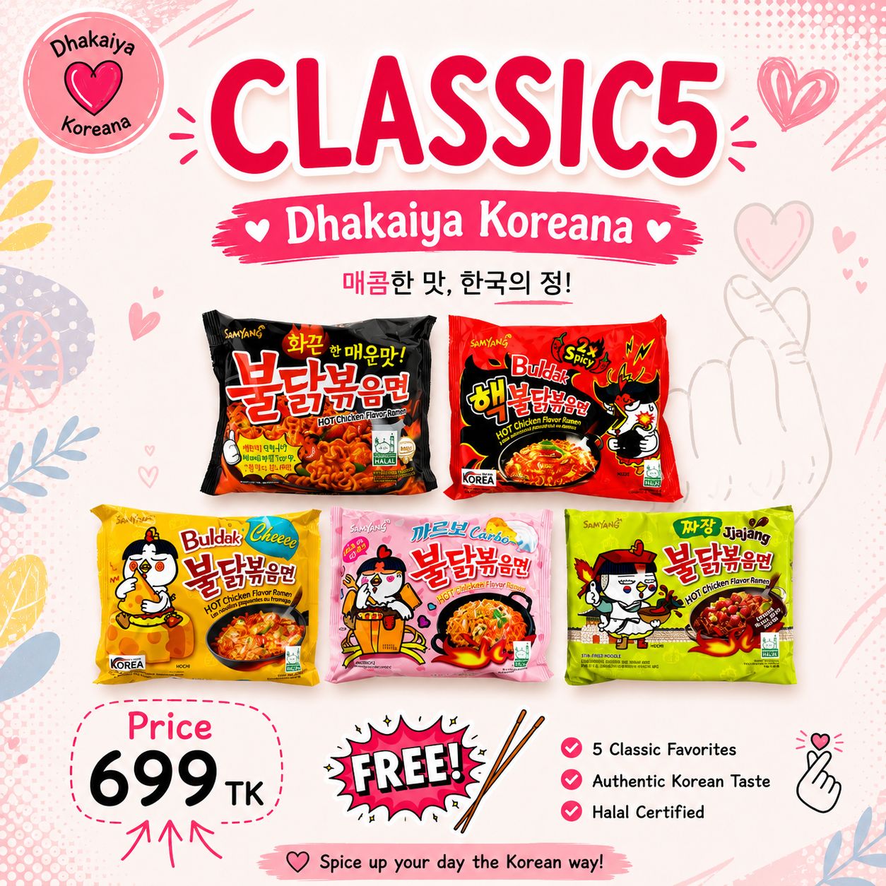 Samyang Classic5 + Gift