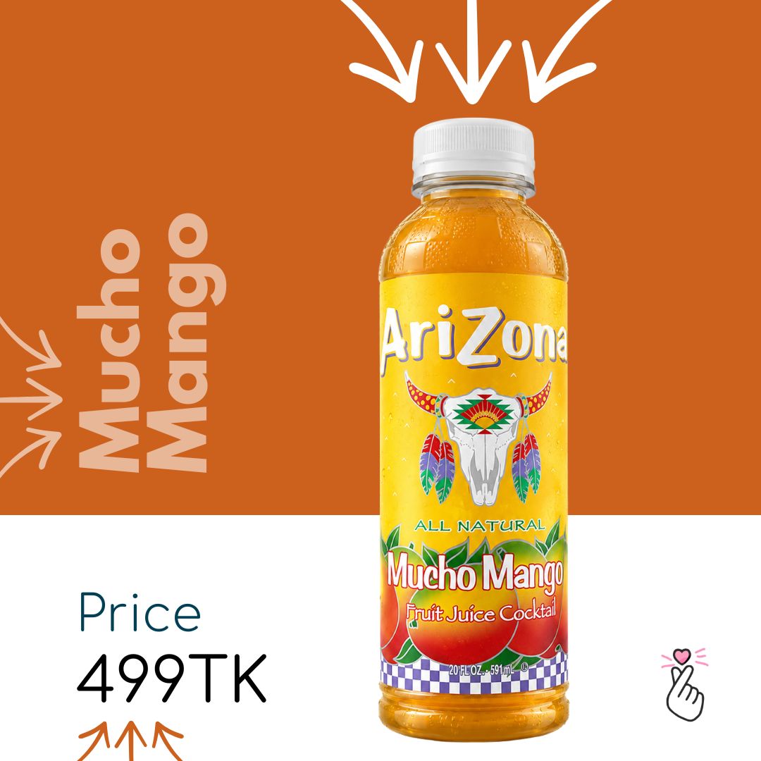Arizona - Fruit Juice Cocktail - Mucho Mango 591ml