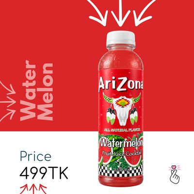 Arizona - Fruit Juice Cocktail - Watermelon 591ml