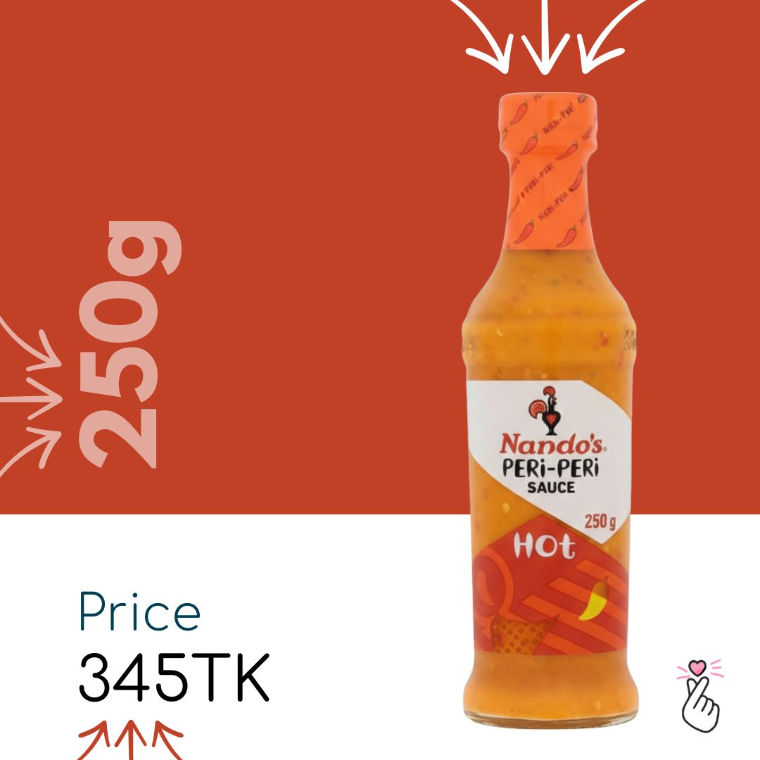 Nando’s Peri Peri Sauce 250g - ExpiryApr2027 - HOT