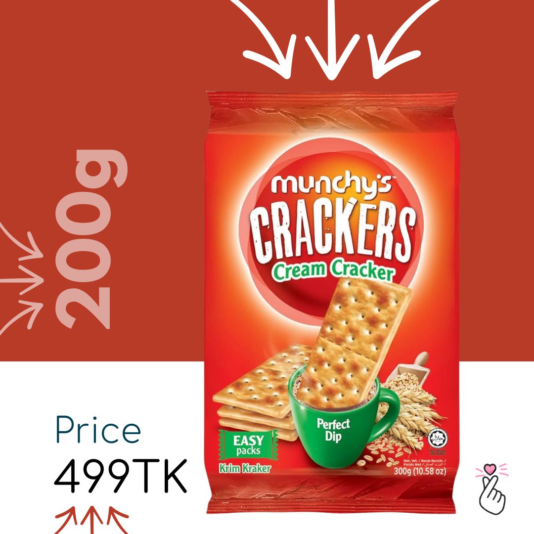 Munchy’s Cream Crackers 300g