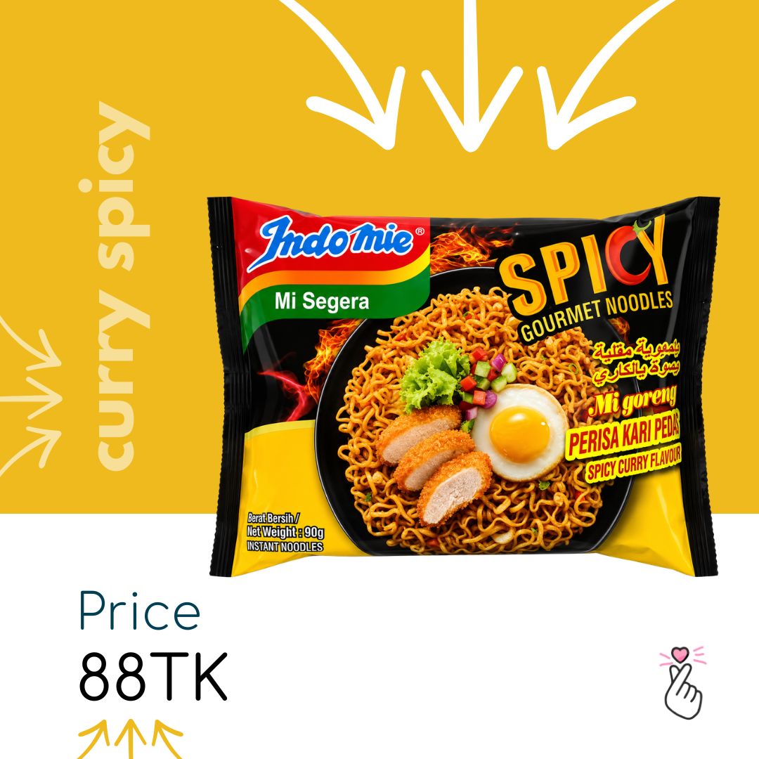 Indomie Curry Spicy