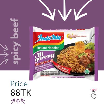 Indomie Rendang Spicy Beef
