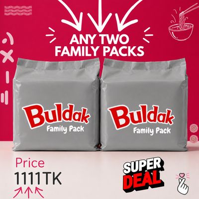 Buldak FamPack Duo - 2 family packs Buldak FamPack Duo - 2 family packs