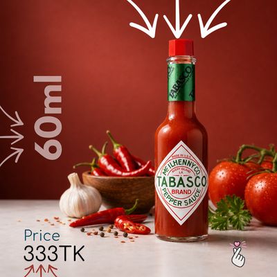 MCILHENNY Tabasco Sauce 60ml (Expiry: 16/08/2029)