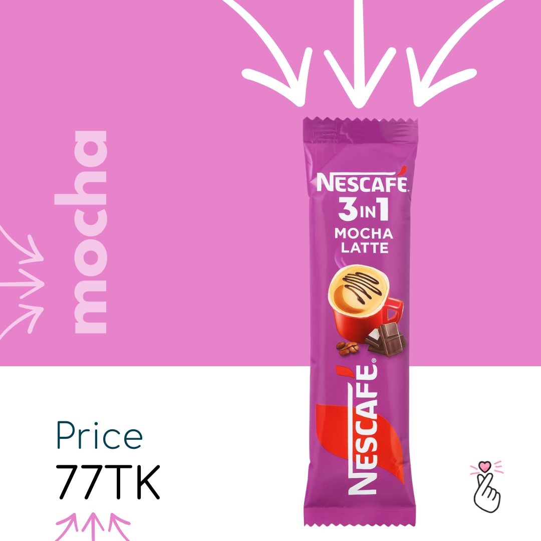 Nescafe Malaysia 3in1 Sachets - Mocha