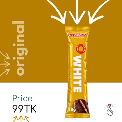 <Dk49> Aik Cheong Sachets - White Coffee - Original