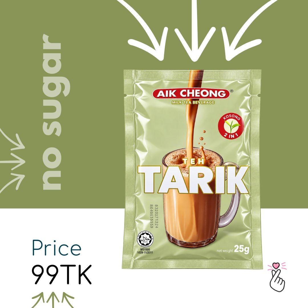 <Dk53> Aik Cheong Sachets - Tarik - Kosong