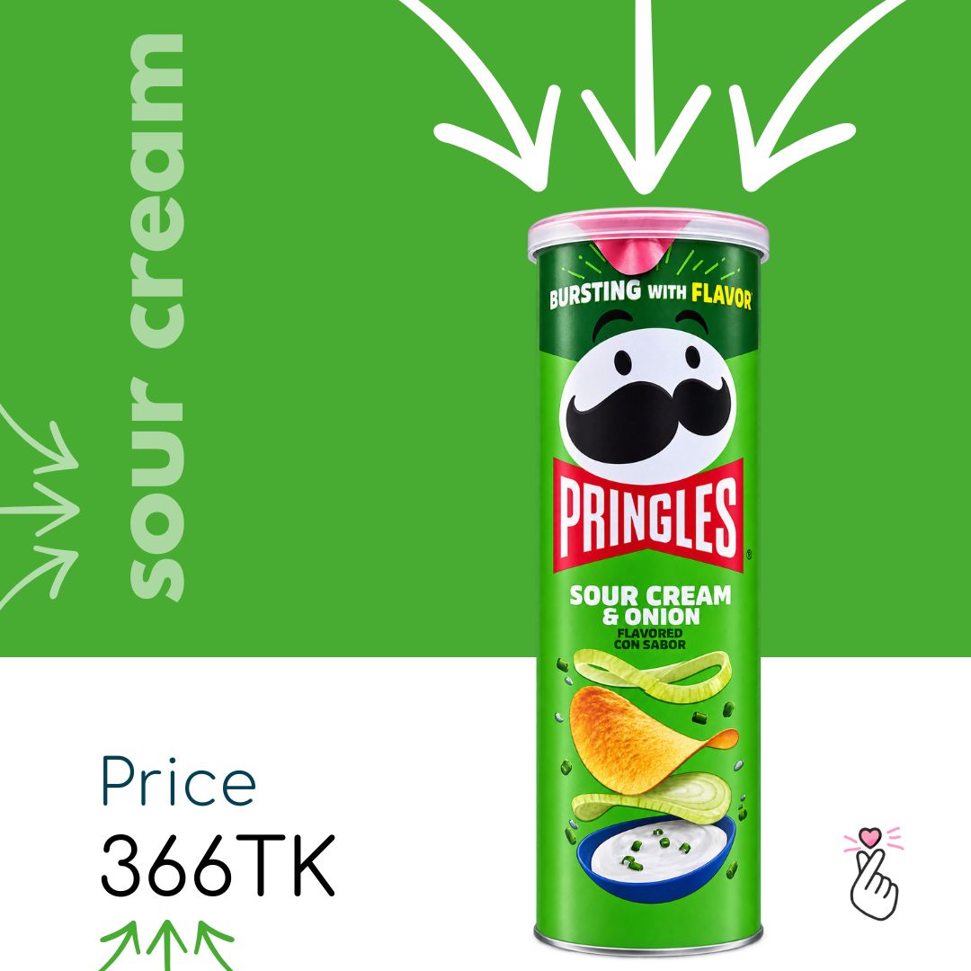 Pringles USA Large - Sour Cream &amp; Onion