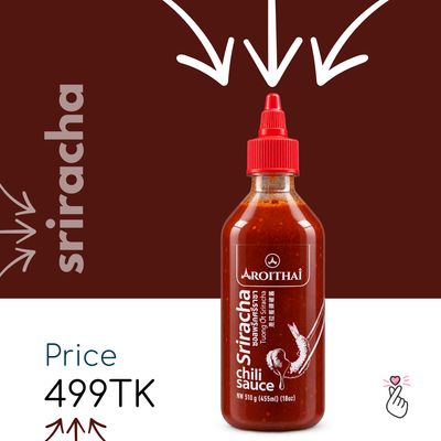 Aroi Thai Sriracha Chili Sauce 455ml