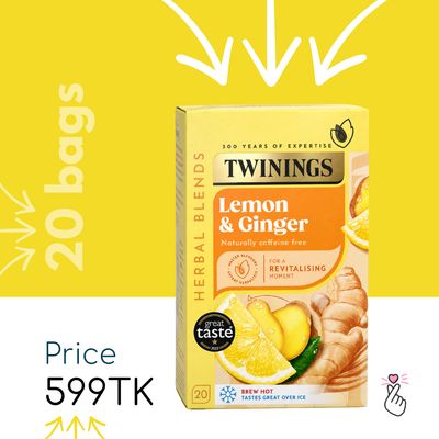 Twinings Yellow - Lemon &amp; Ginger