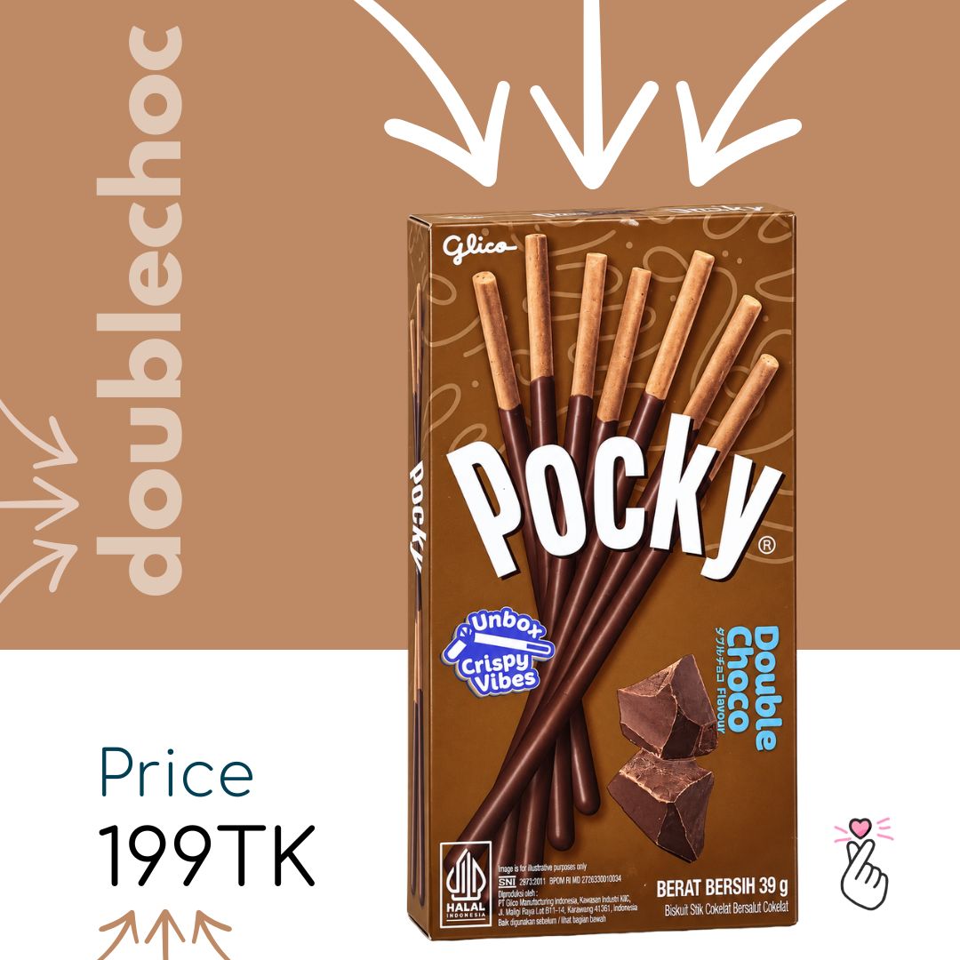 Pocky - Double Chocolate