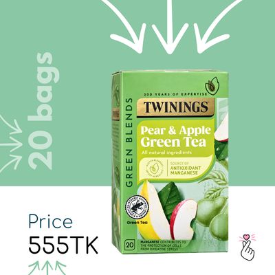 Twinings Green - Pear &amp; Apple Green Tea