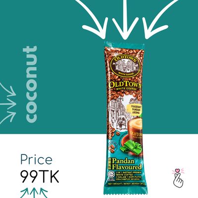 <Dk80> OldTown Sachets - Pandan