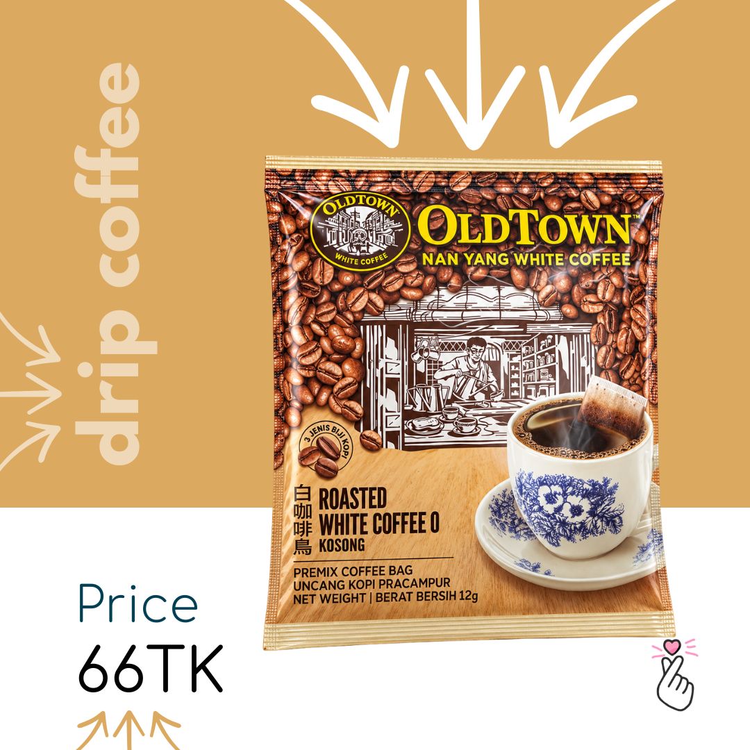 <Dk83> OldTown Sachets - Drip Coffee without Sugar