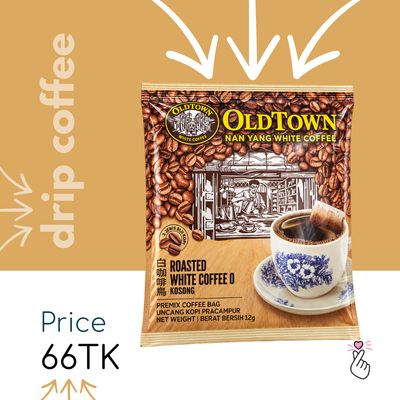 <Dk83> OldTown Sachets - Drip Coffee without Sugar