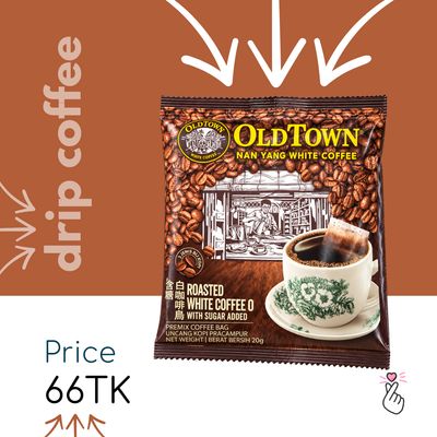 <Dk82> OldTown Sachets - Drip Coffee with Sugar
