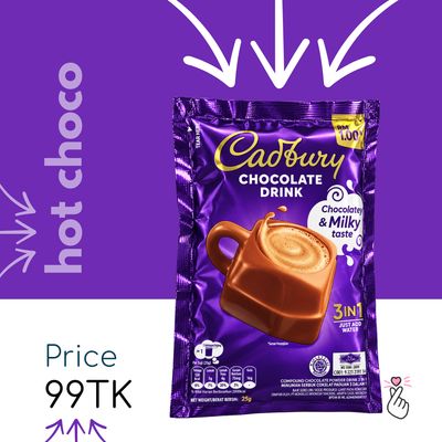 <Dk77> Cadbury Hot Chocolate Sachet