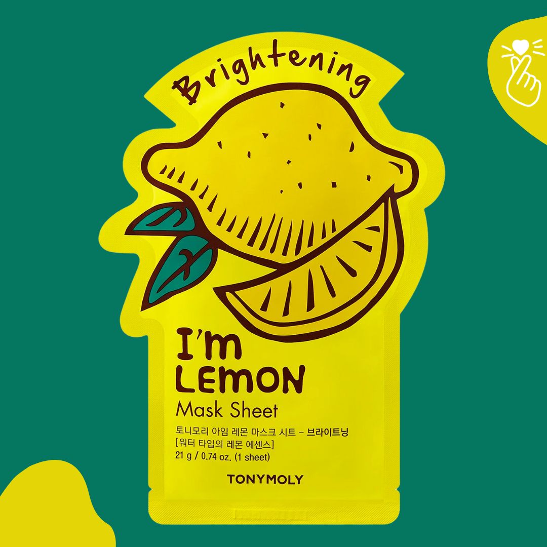 Tony Moly - I'm Real Sheet Mask - Lemon (Expiry: 17/11/2026)