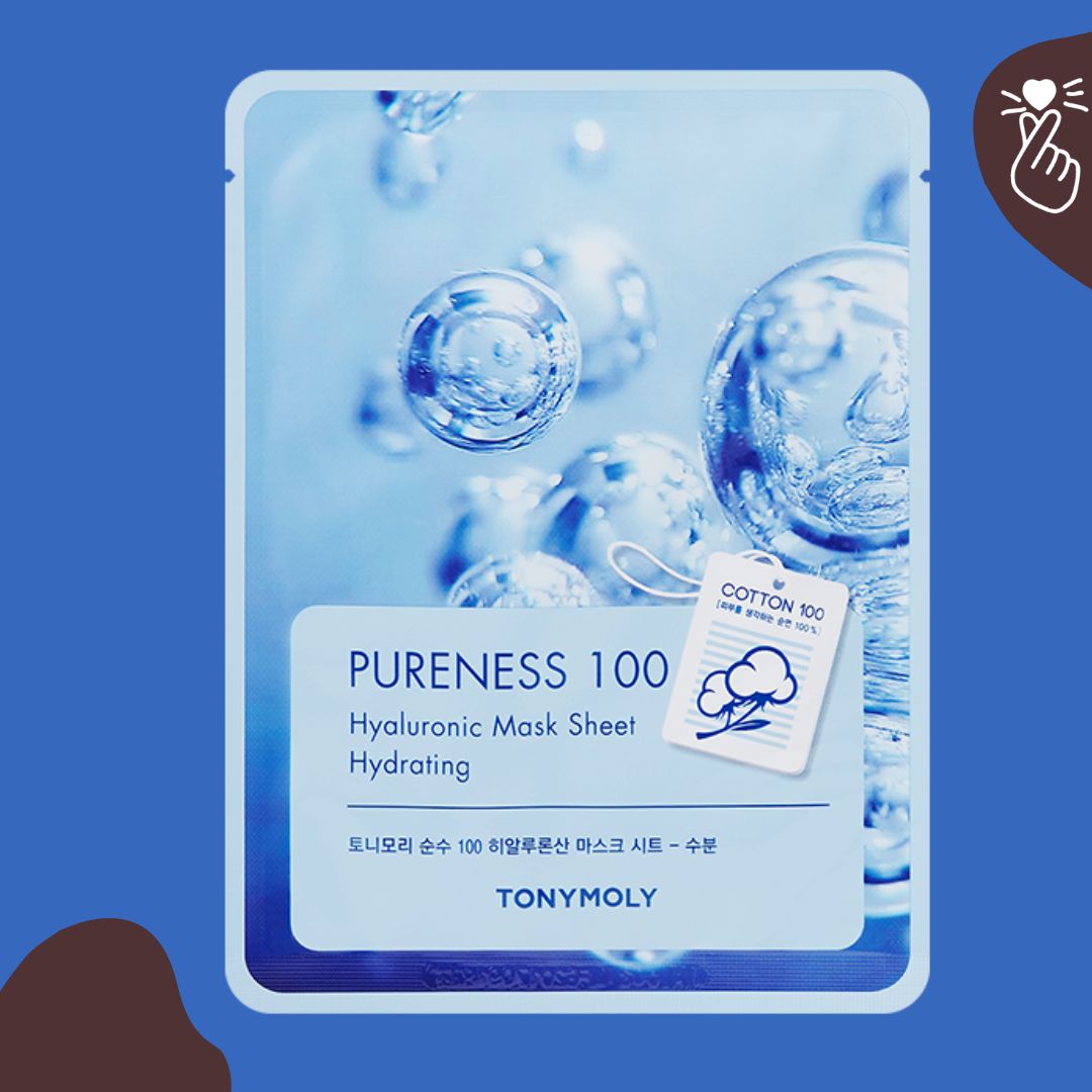 Tony Moly - Pureness 100 Sheet Mask - Hyaluronic (Expiry: 14/01/2027)