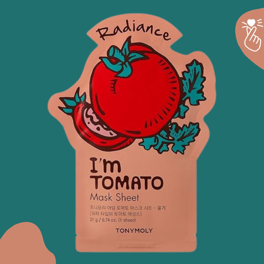 Tony Moly - I'm Real Sheet Mask - Tomato (Expiry: 29/12/2026)