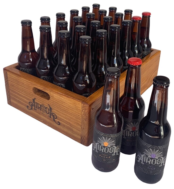 Carton de cerveza Airosa (24 Botellas de 12 oz.)