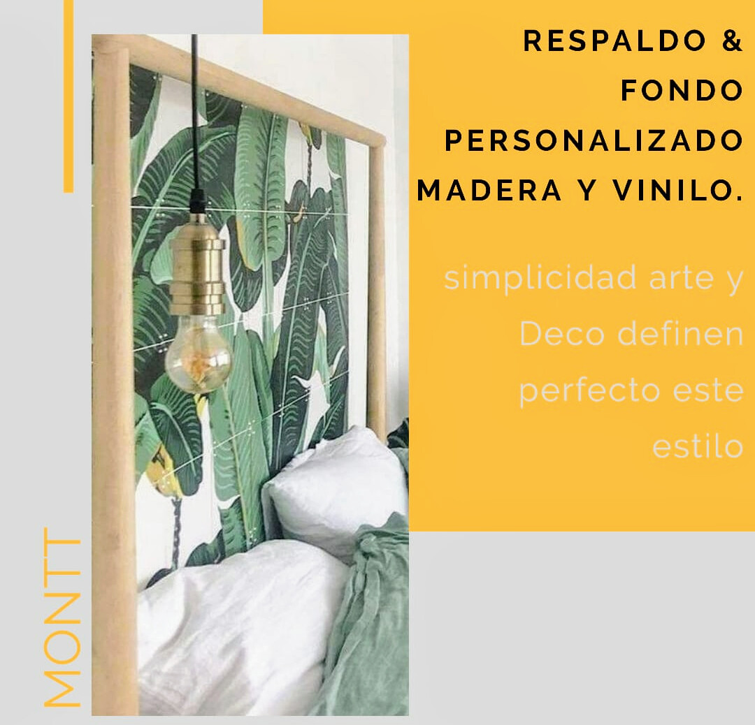 Respaldo fondo de cama Personalizado