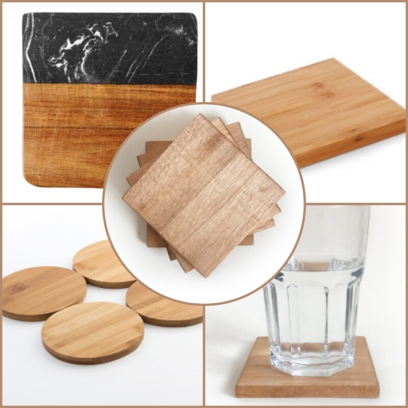 Posavasos madera